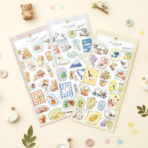 Mind Wave Wild Animal Stickers