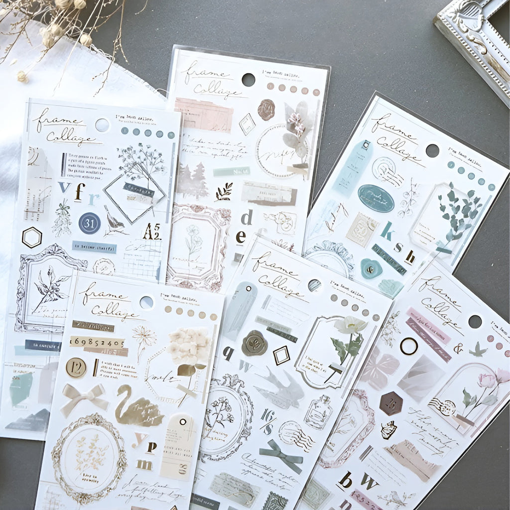 Mindwave Frame Collage Stickers | Kawaii Pen Shop