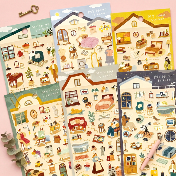 Mindwave My Home Stickers