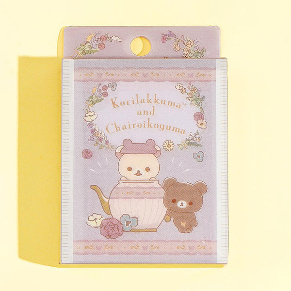 Mini Foldable Tea Bag Letters - Rilakkuma Afternoon Tea