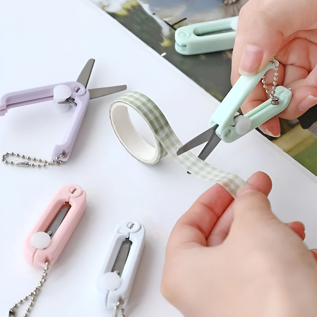 Mini Paper Scissors Mini Portable Scissors | Kawaii Pen Shop