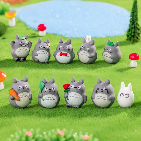 Mini Totoro Figures