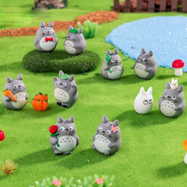 Mini Totoro Figures