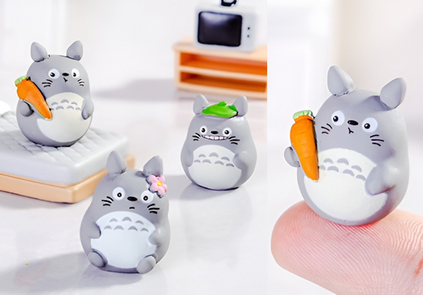 Mini Totoro Figures