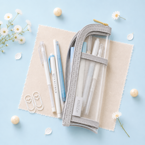 Sun-Star Mitte Clear Slim Pen Case
