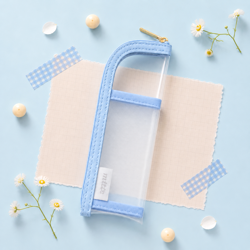 Sun-Star Mitte Clear Slim Pen Case