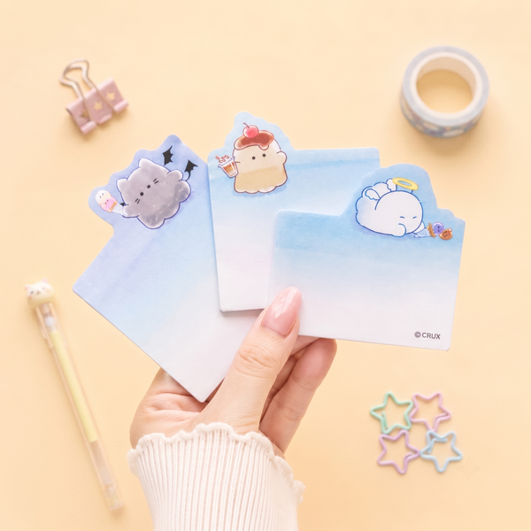 Mochi Ghost Layered Sticky Notes