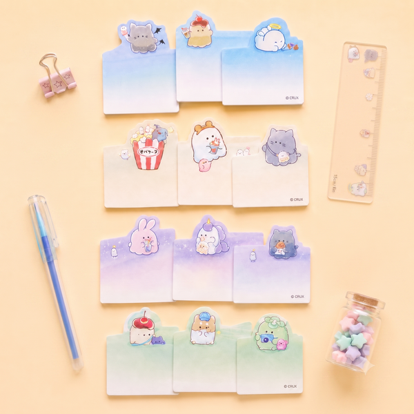Mochi Ghost Layered Sticky Notes