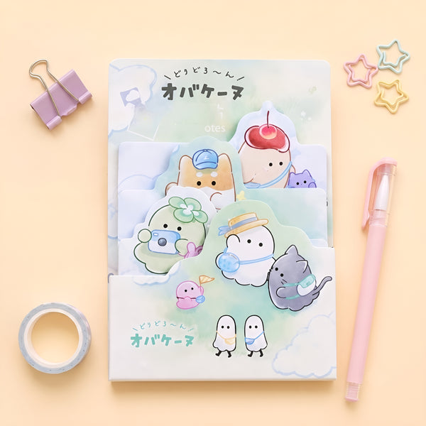 Mochi Ghost Layered Sticky Notes