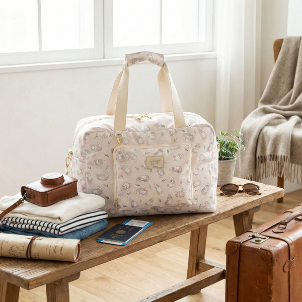 Mofusand x Evoj Large Expandable Travel Bag