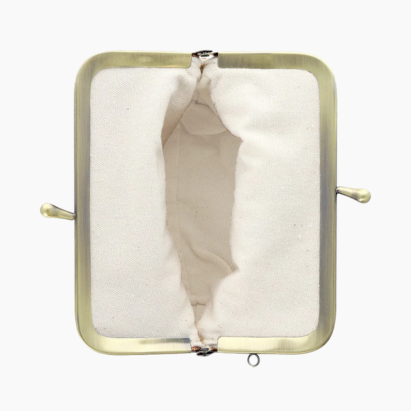 Mofusand Kiss-Lock Purse - Beige