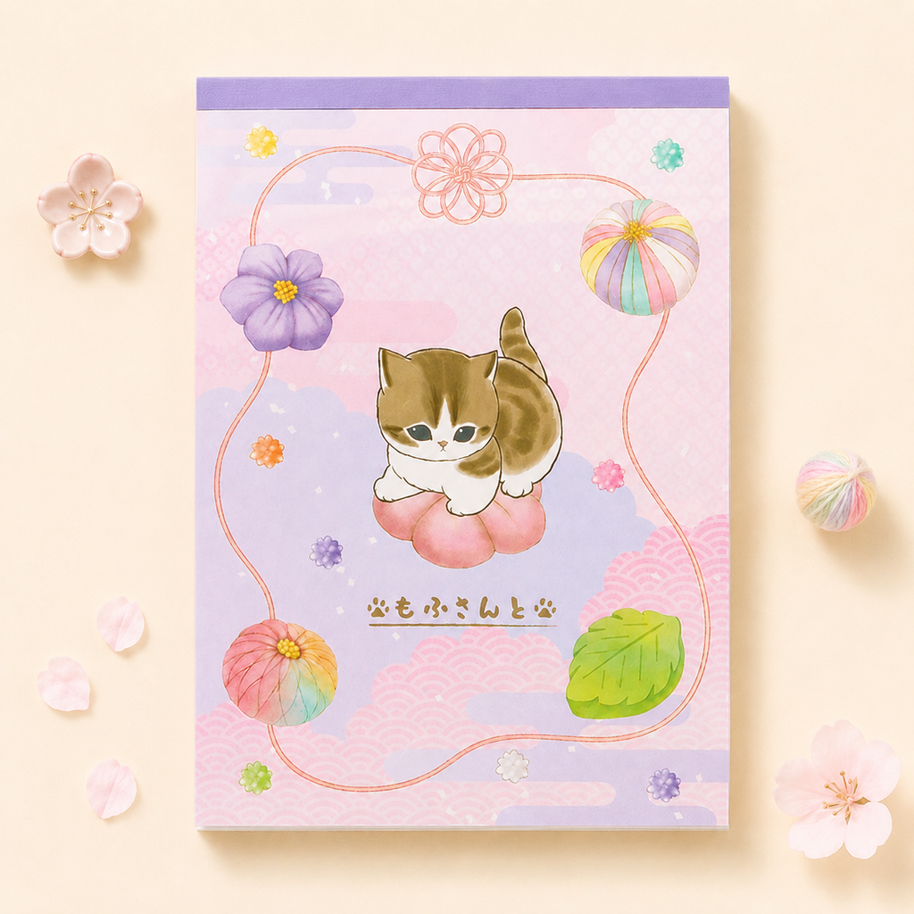 Mofusand Large Wagashi Memo Pad