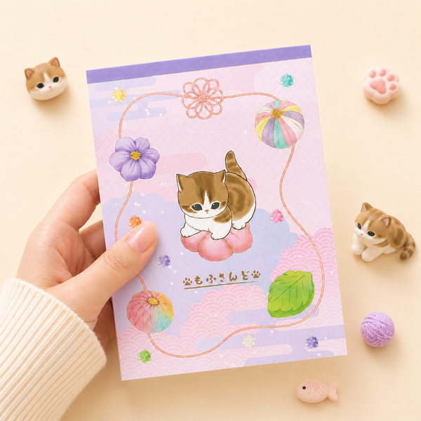 Mofusand Large Wagashi Memo Pad