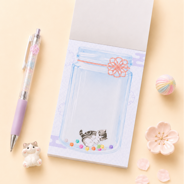Mofusand Large Wagashi Memo Pad