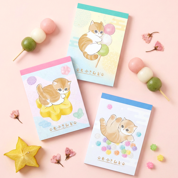 Mofusand Sweet Clouds Memo Pad - Limited Series