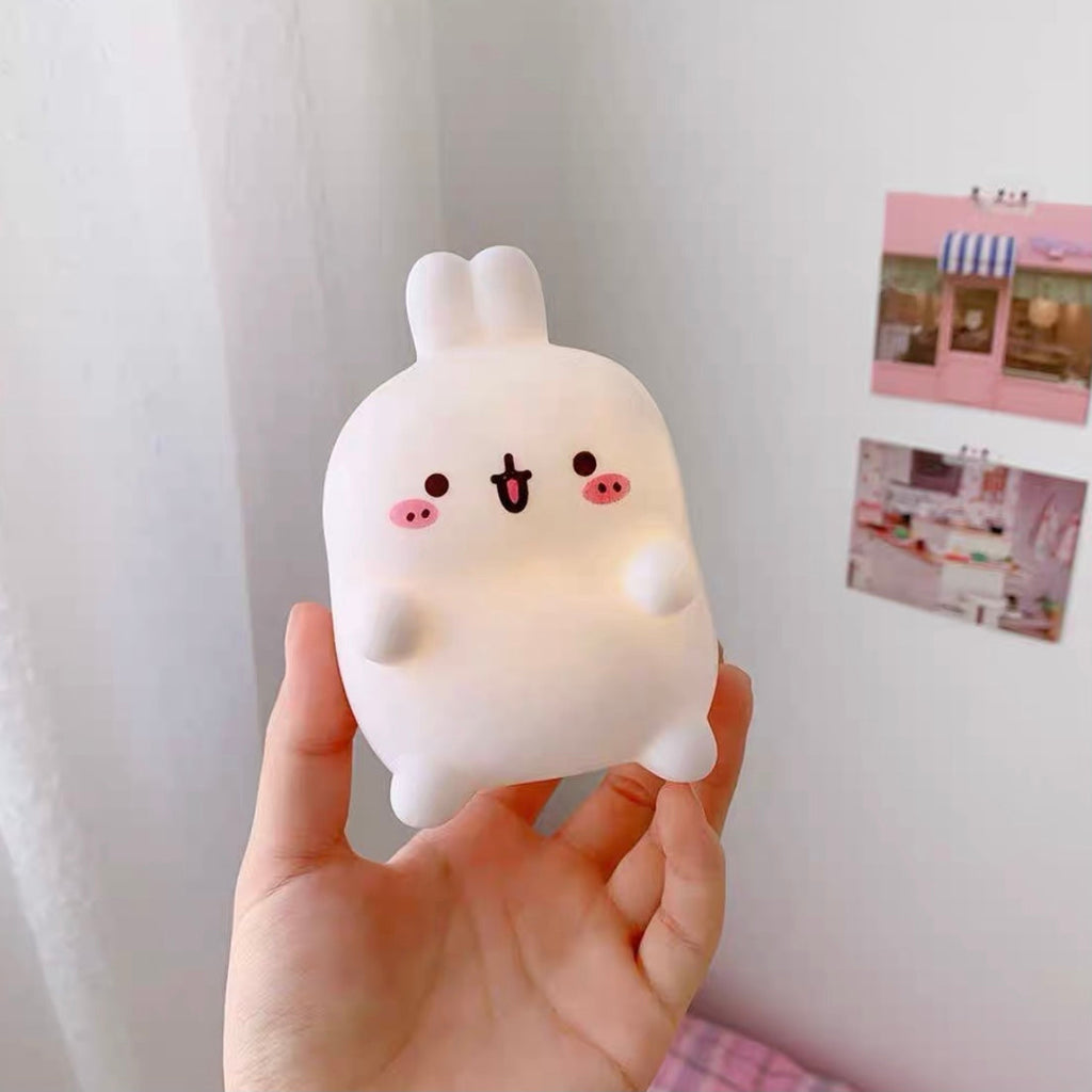 MOLANG MULTICOLOR PEN Kawaii Cute Rabbit Pen Cartoon Bunny Multi