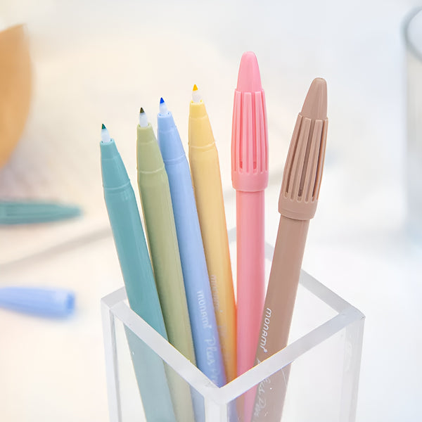 Monami Sign Pens - Cream Colors - Set of 6