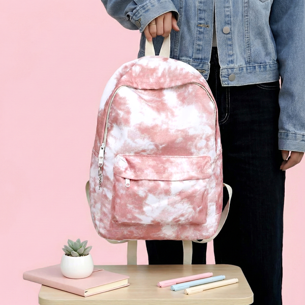 Unicolor Tie-Dye Backpack (4 Colors)