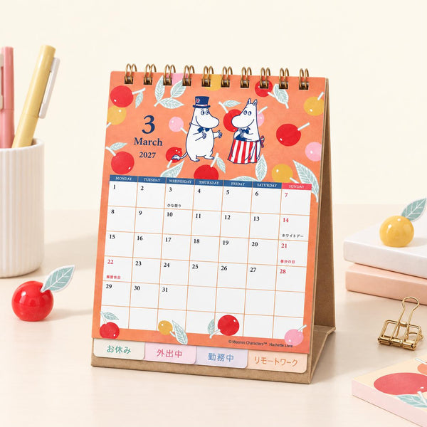 Moomin 2027 Desk Calendar