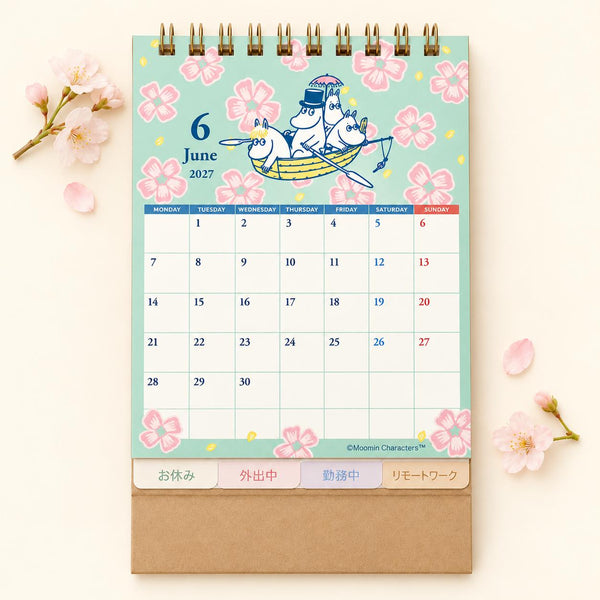 Moomin 2027 Desk Calendar