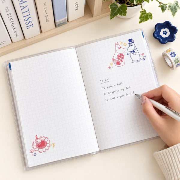 Moomin 2027 Schedule Book - Blue