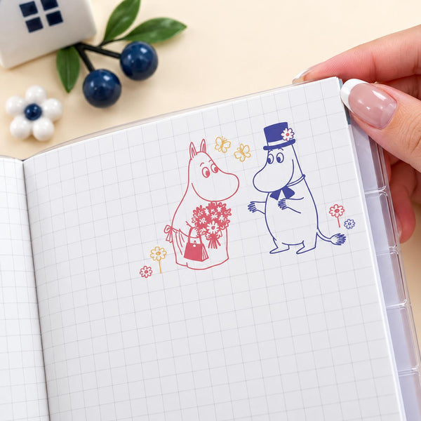 Moomin 2027 Schedule Book - Blue