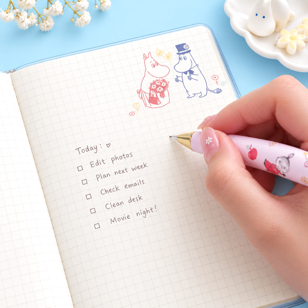 Moomin 2027 Schedule Book - Pink