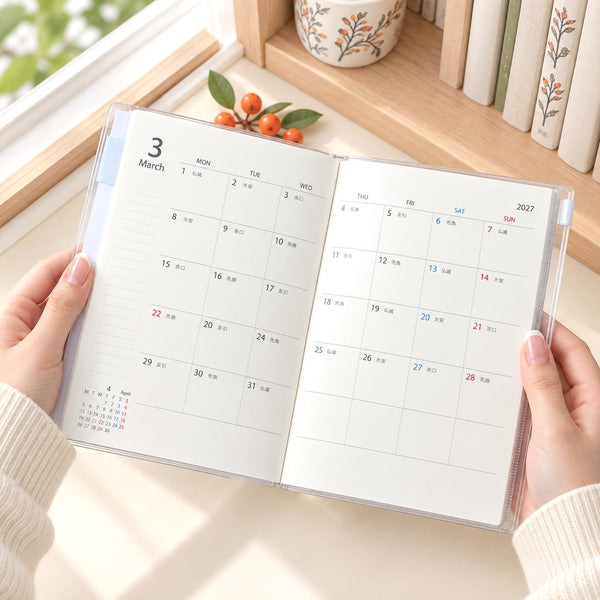 Moomin 2027 Schedule Book - White