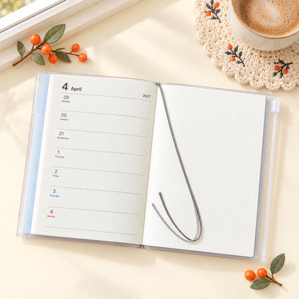 Moomin 2027 Schedule Book - White
