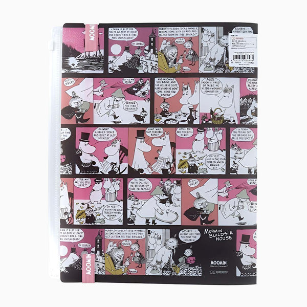 Moomin A4 Clear Book - Moomin Builds A House