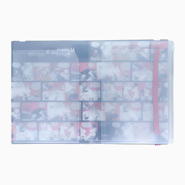 Moomin A4 Clear Book - Moomin Builds A House