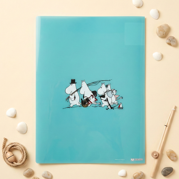 Moomin A4 Folder - Moomin's Desert Island