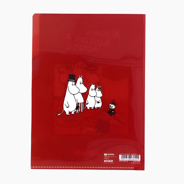 Moomin A5 Folder With Dividers - Moomin Builds A House