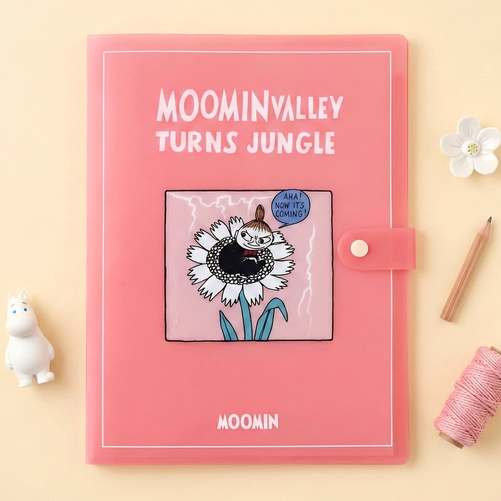 Moomin A4 Folder - Moominvalley Turns Jungle