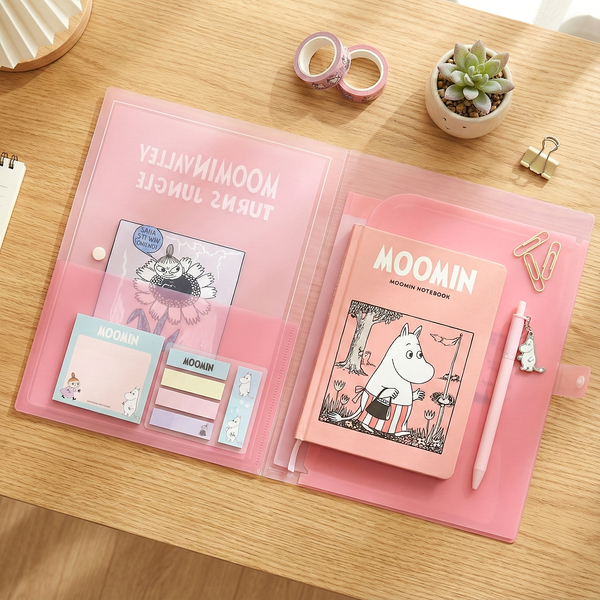 Moomin A4 Folder - Moominvalley Turns Jungle