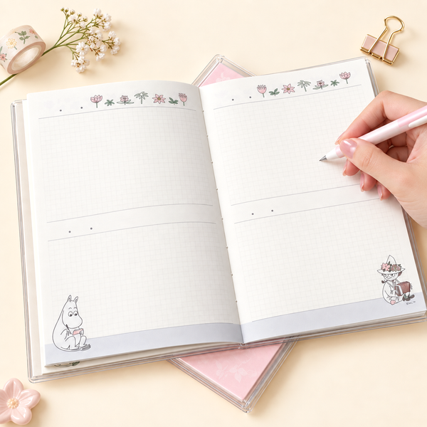 Moomin Valley A5 Undated Planner & Journal