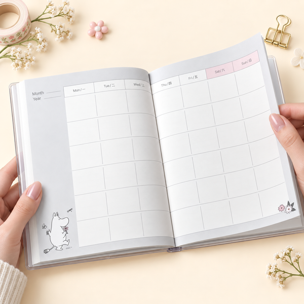 Moomin Valley A5 Undated Planner & Journal