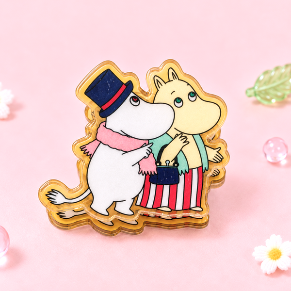 Moomin Acrylic Paper Clips