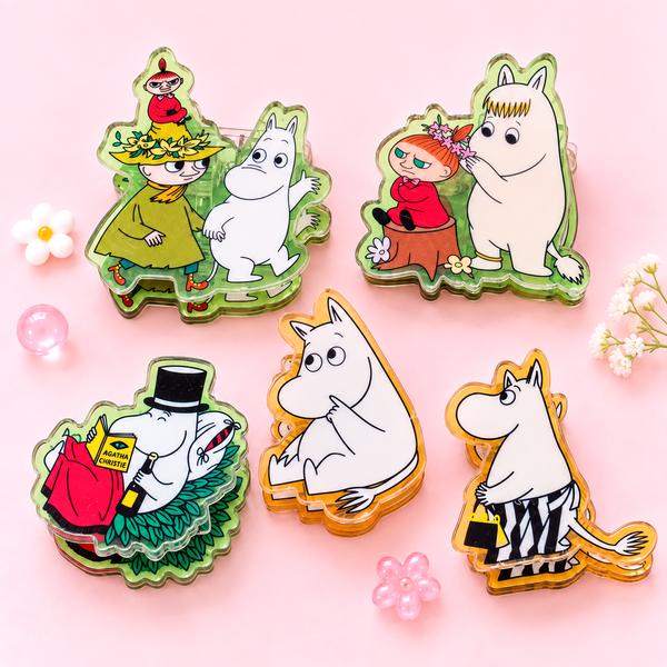 Moomin Acrylic Paper Clips