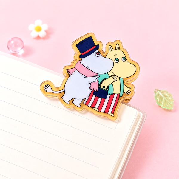 Moomin Acrylic Paper Clips
