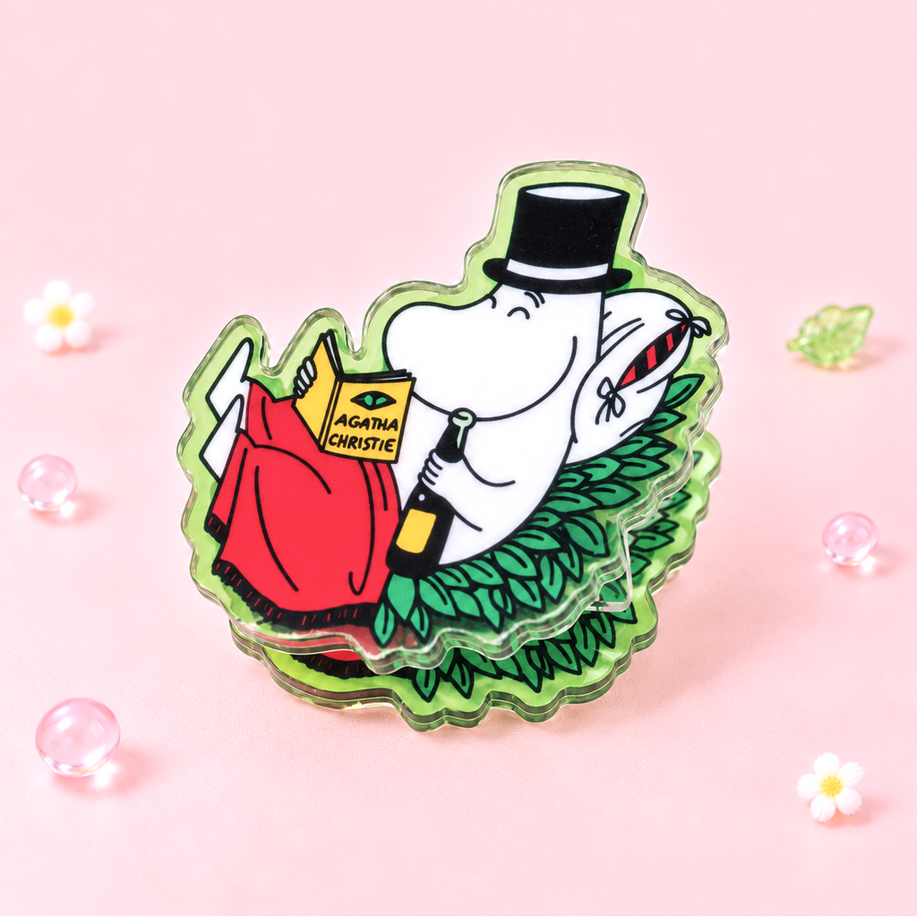 Moomin Acrylic Paper Clips