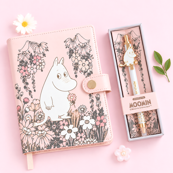 Moomin Atelier Gift Box Metal Gel Pen