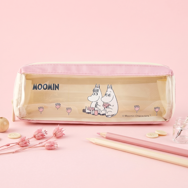 Moomin Clear Window Pencil Pouch