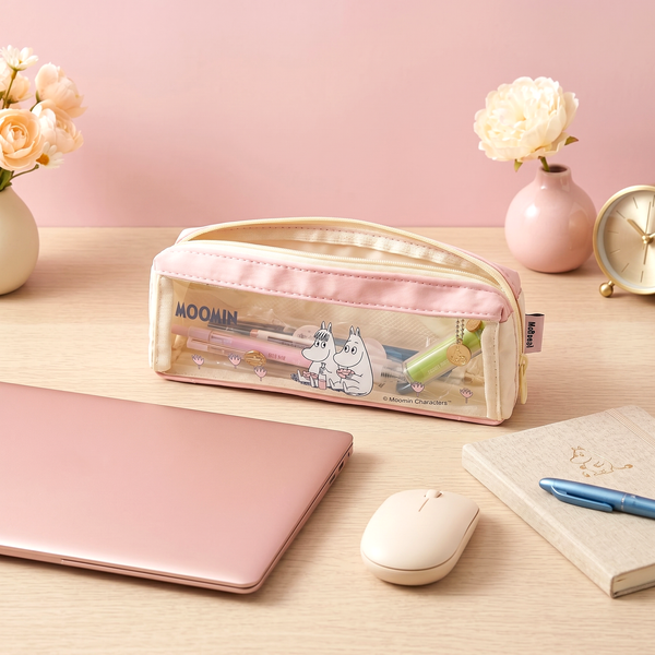 Moomin Clear Window Pencil Pouch