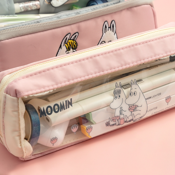 Moomin Clear Window Pencil Pouch
