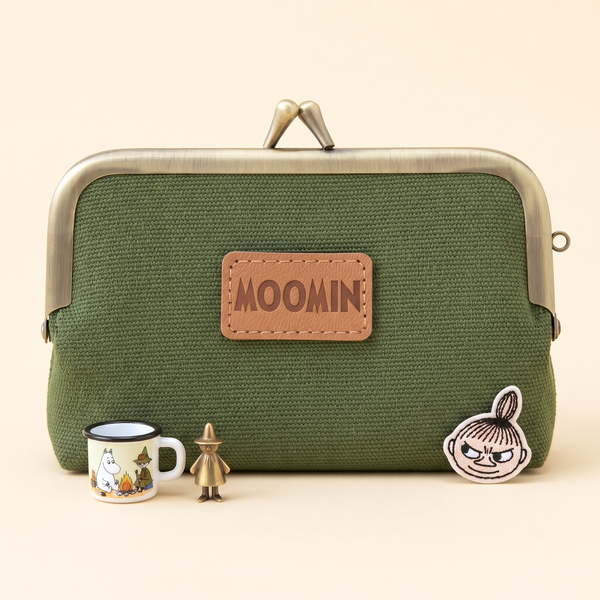 Moomin Embroidered Kiss-Lock Pouch - Limited Storybook Series