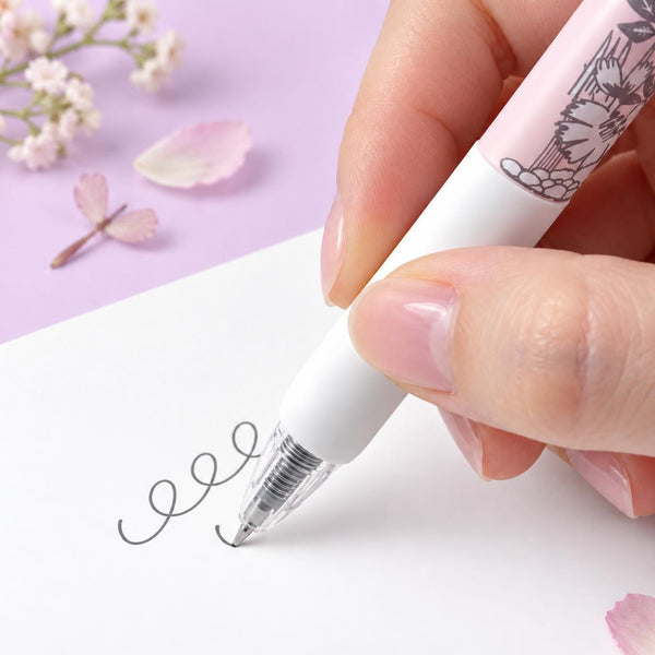 Moomin Figure Clip Gel Pen