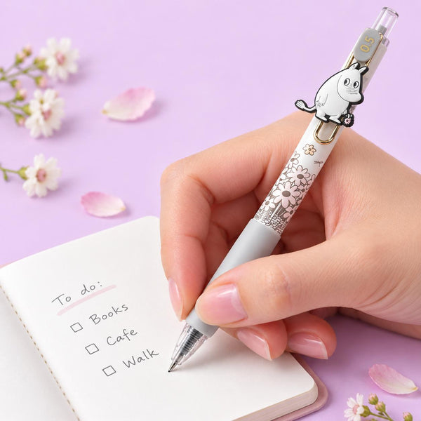 Moomin Figure Clip Gel Pen