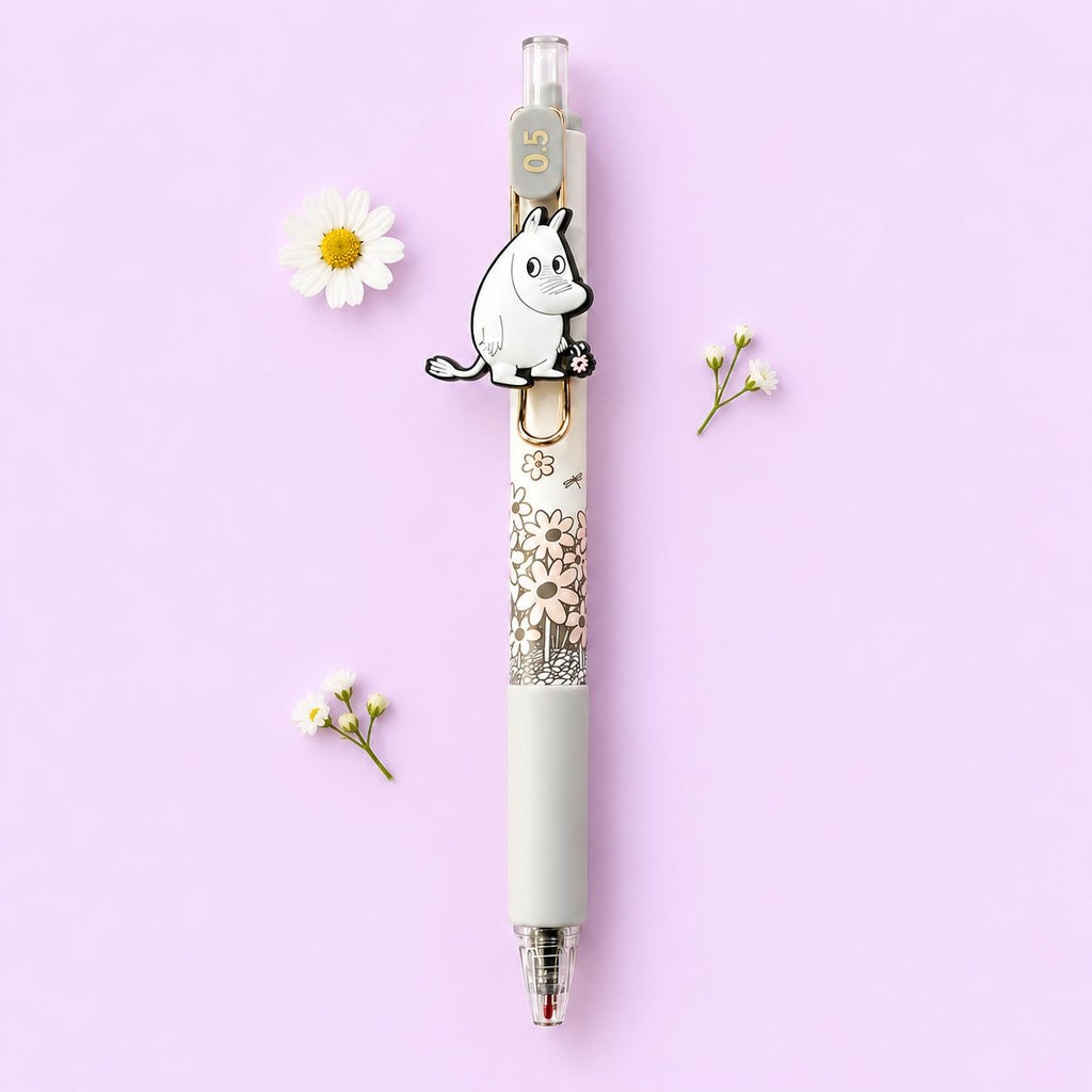Moomin Figure Clip Gel Pen