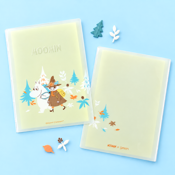 Moomin Meet You A4 Refillable Notebook - Forest Walk - 60 Sheets + Dividers